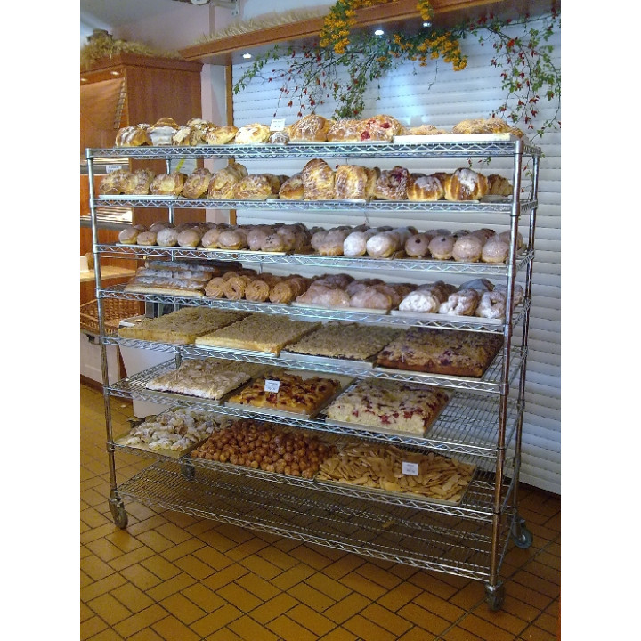 WB-122 Wózek do BUŁEK(8półek)