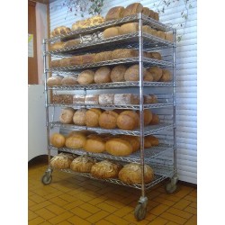 WP-152 Wózek do CHLEBA(8 półek)