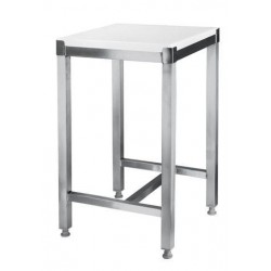 Kloc z polietylenu na podstawie stalowej 500x400x800mm Hendi 505687