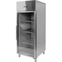 Szafa chłodnicza 650L GN 2/1 półki 680x810x2010 przeszklona Yato YG-05225