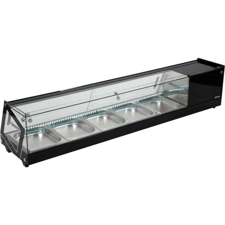 Witryna chłodnicza YATO do sushi 5x1/2GN 1750x390x370mm Yato YG-05007
