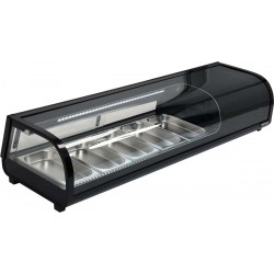 Witryna chłodnicza YATO do sushi 5x1/3GN 1350x420x295mm Yato YG-05001