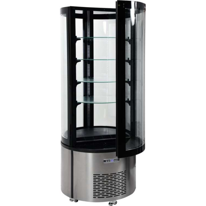 Witryna chłodnicza YATO wolnostojąca okrągła o pojemności 400L 68x68x175cm Yato YG-05098