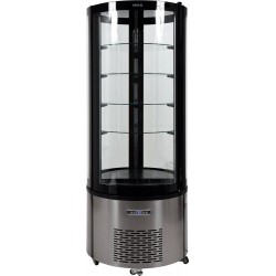 Witryna chłodnicza YATO wolnostojąca okrągła o pojemności 400L 68x68x175cm Yato YG-05098