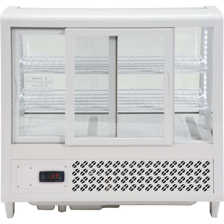 Witryna chłodnicza YATO nastawna o pojemności 100L biała 68x45x67cm Yato YG-05021