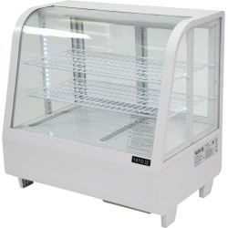 Witryna chłodnicza YATO nastawna o pojemności 100L biała 68x45x67cm Yato YG-05021