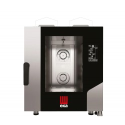 Piec konwekcyjno - parowy Millennial Black Mask GASTRO 7 x GN  1/1 gazowy sterowany elektronicznie 730x849x(H)951mm