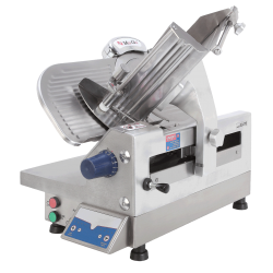 Krajalnica półautomatyczna do wędlin MaGa S3-712 ze wspomaganym trybem pracy ręcznej