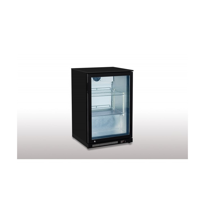Witryna barowa 1-drzwiowa szafa chłodnicza lakierowana 126L