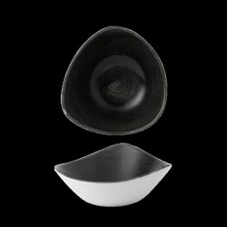  Miska trójkątna Stonecast Patina Iron Black  370ml
