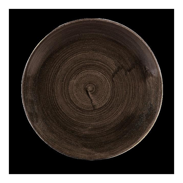  Talerz płytki Stonecast Patina Iron Black  217mm