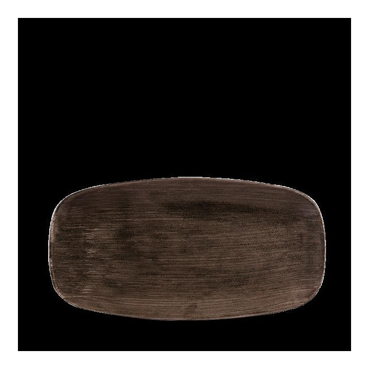 Talerz prostokątny Stonecast Patina Iron Black  298x153