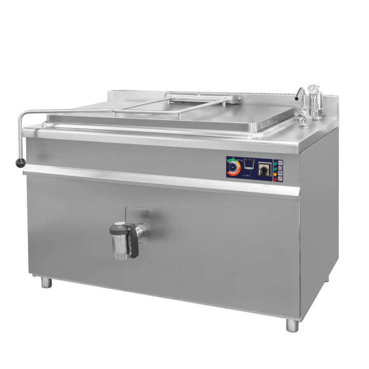 Kocioł warzelny elektryczny z grzaniem pośrednim | automatyczne napełnianie | 36 kW | 400V | 300 l | 1350x900x900 mm | RQLF-3