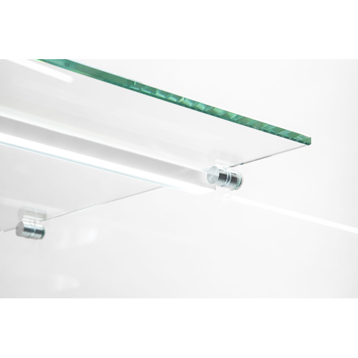 Witryna cukiernicza chłodnicza Dolce Visione Basic 900 BIANCO | 900x690x1300 mm | białe wnętrze