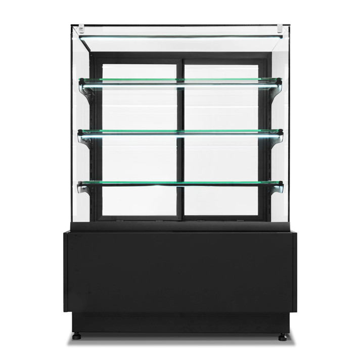 Witryna cukiernicza neutralna Dolce Visione Neutro Premium 1300 | 1300x690x1300 mm