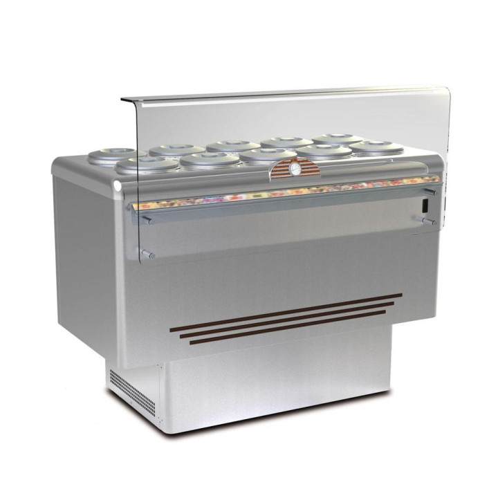 Dystrybutor do lodów 10+10 | DV10 | 1435x713x1030