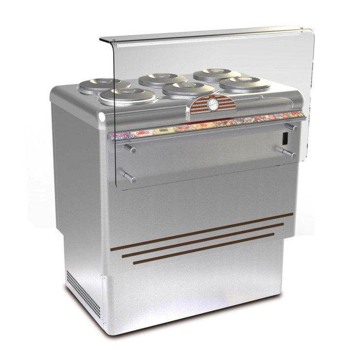 Dystrybutor do lodów 6+6 | DV6 | 965x665x1030