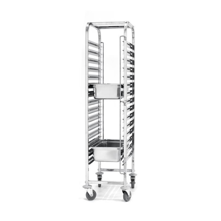 Wózek do transportu pojemników - 15x GN 1/1 - 15 x GN 1/1