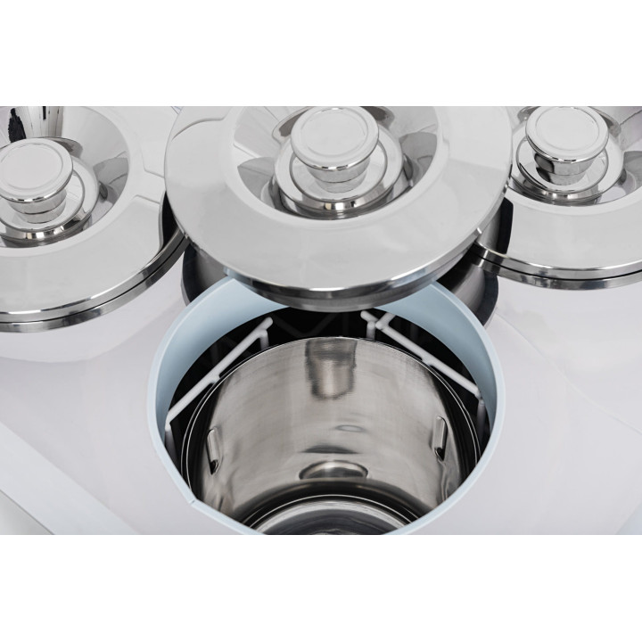 Dystrybutor do lodów | witryna do lodów | konserwator | retro | 8 tub | okrągłe kuwety | 1283x670x895 mm | GELATO POZETTI 8 