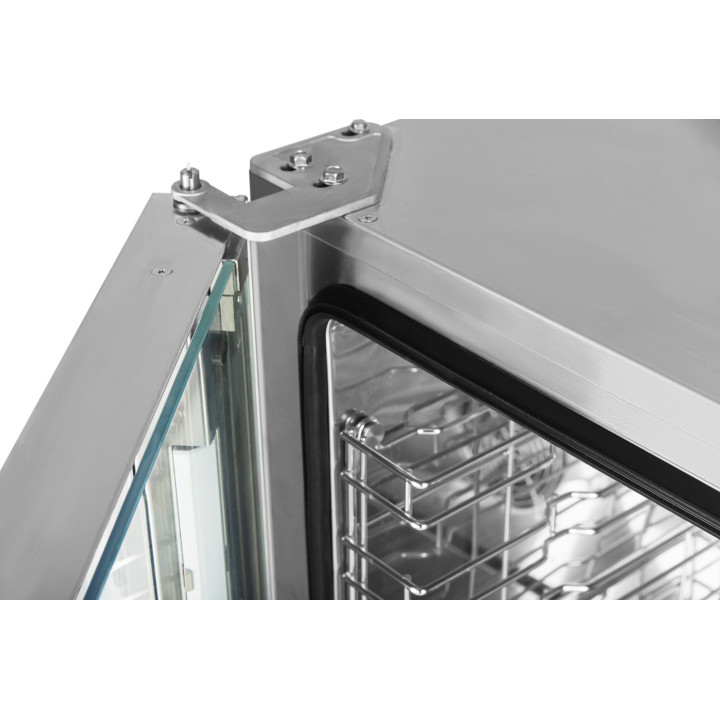 Piec konwekcyjno-parowy ICET051E | automatyczny system myjący | przystosowanie pod podłączenie okapu | 5x GN 1/1 | 5x 600x400