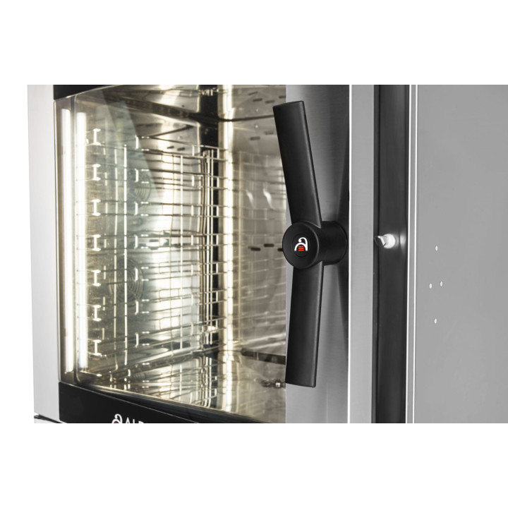 Piec konwekcyjno-parowy ICET071E | automatyczny system myjący | 7x GN 1/1 | 7x 600x400 | Alphatech by Lainox  | sterowanie elek