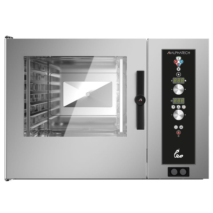 Piec konwekcyjno-parowy bojlerowy  elektryczny Alphatech by Lainox | LBES072 | 19kW | 7xGN2/1-14xGN1/1