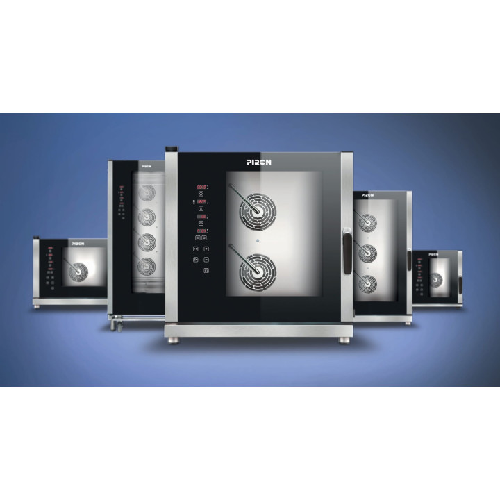 Piec konwekcyjno-parowy 6x GN1/1 | 6x 600x400 | 10,5 kW | Piron Vespucci PF7206U