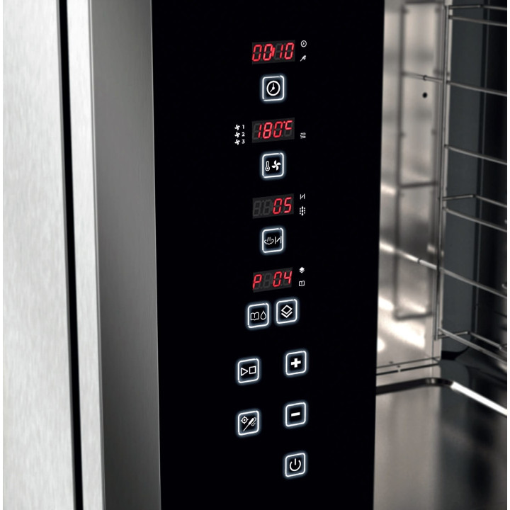 Piec konwekcyjno-parowy 6x GN1/1 | 6x 600x400 | 10,5 kW | Piron Vespucci PF7206U