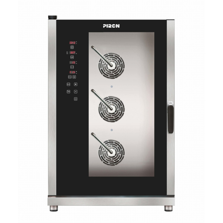 Piec konwekcyjno-parowy 10x GN1/1 | 10x 600x400 | 15,8 kW | Piron Vespucci PF7210U