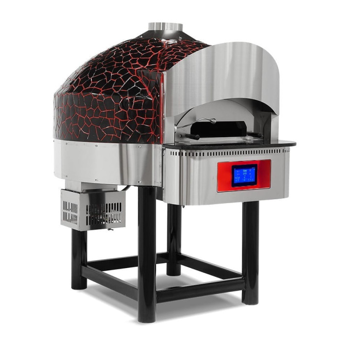 Piec gazowy obrotowy do pizzy | rotacyjny | 6x30cm | 41,2 kW | RQ.SPO.04