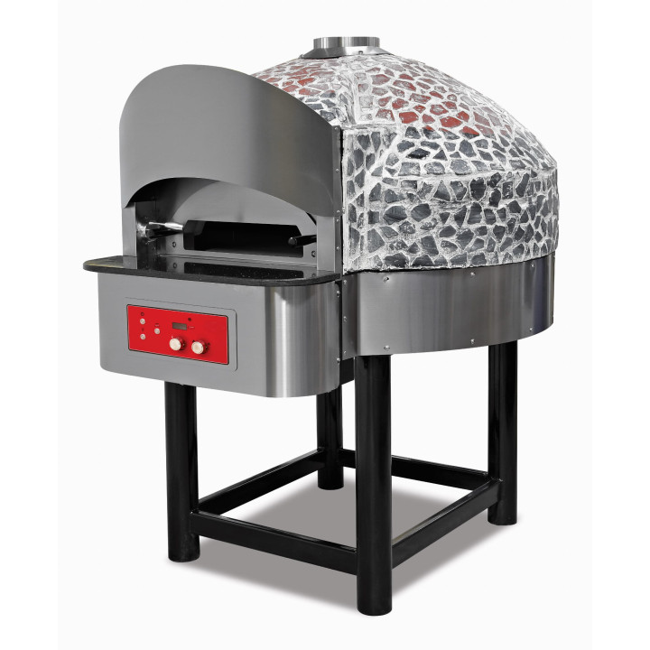 Piec gazowy obrotowy do pizzy | rotacyjny | 6x30cm | 41,2 kW | RQ.SPO.04