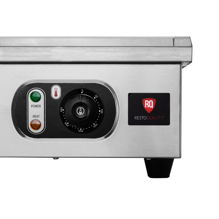 Płyta grillowa elektryczna | gładka | nastawna | 3 kW | 550x400x220 mm | RQHEG-818A
