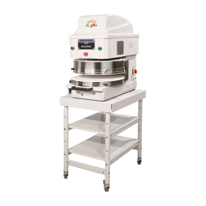 Automatyczna prasa do pizzy SP 50 Auto | system prasowania na zimno | śr. 500 mm