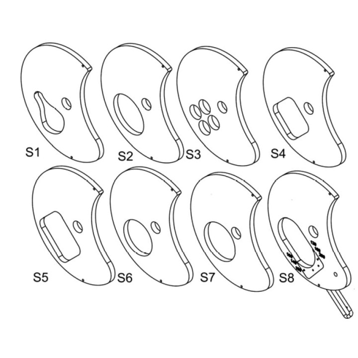 Wilk do mięsa | przystawka do burgerów | 300 kg/h | 1,47 kW | 400V | TC 22 Polifemo