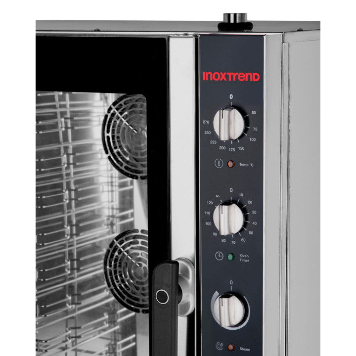 Piec konwekcyjno-parowy  VS DA 006E | 6x 600x400mm | 6x GN1/1 | sterowanie manualne