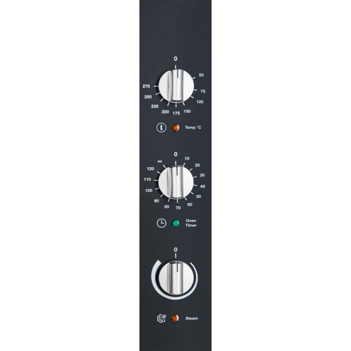 Piec konwekcyjno-parowy VS DA 010E | 10x 600x400 mm | 10x GN1/1 | sterowanie manualne