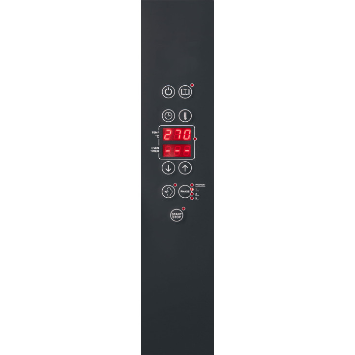 Piec konwekcyjno-parowy VS DP 006E | 6x 600x400mm | 6xGN1/1 | sterowanie elektroniczne