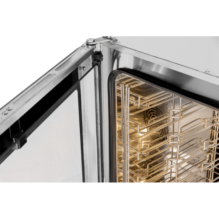 Piec konwekcyjno-parowy VS DP 006E | 6x 600x400mm | 6xGN1/1 | sterowanie elektroniczne