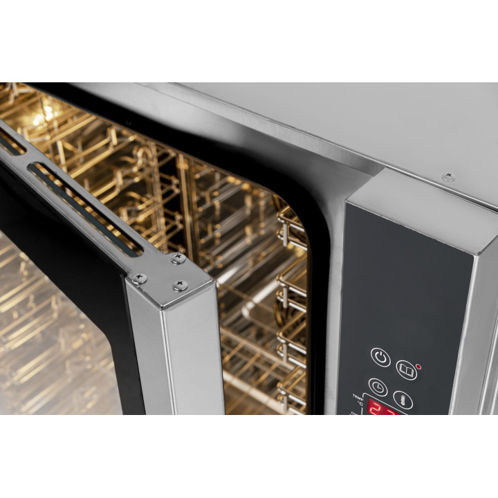 Piec konwekcyjno-parowy VS DP 006E | 6x 600x400mm | 6xGN1/1 | sterowanie elektroniczne