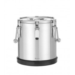 Termos 15l do transportu żywności ze stali nierdzewnej - Kitchen Line ø300x(H)330mm