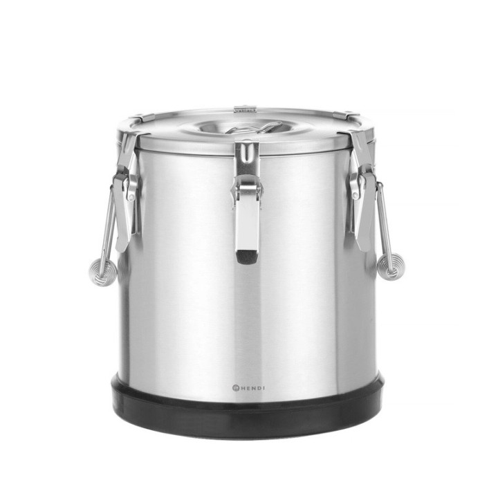 Termos 15l do transportu żywności ze stali nierdzewnej - Kitchen Line ø300x(H)330mm