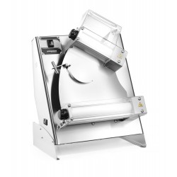 Wałkownica elektryczna do pizzy Prismafood 300 z 2 parami wałków, Prismafood, waga porcji ciasta 0,08 - 0,21 kg, 230V/250W, 475 