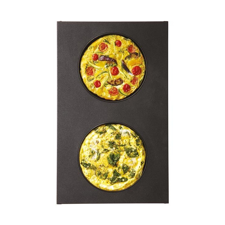 Taca aluminiowa GN 2/1 do jajek sadzonych z powłoką nieprzywierającą