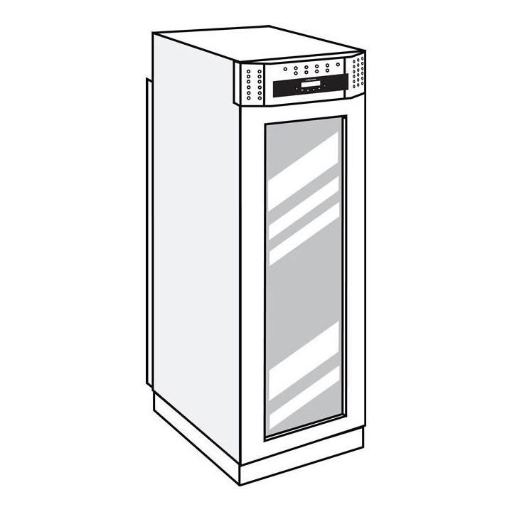 Cokół ze stali nierdzewnej - komplet z 4 stron 