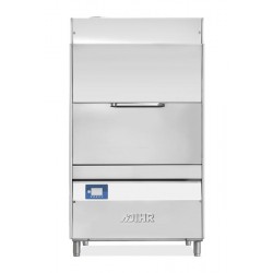 Zmywarka do garów, pojemników i termosów, kosz 725 x 850 z dozownikiem detergentu, z pompą spustową, z systemem odzysku ciepła