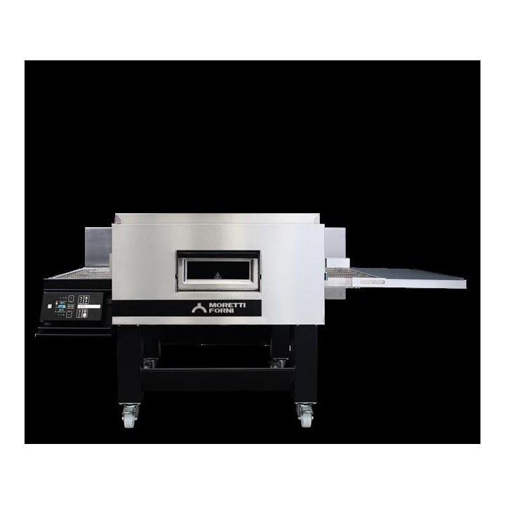 Elektryczny piec taśmowy TT96 1 komora z podstawą Moretti Forni MFMTT96E