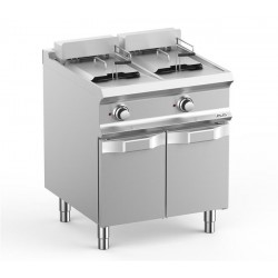 Frytownica elektryczna 2 x 12 l z szafką linia DominaPro 700 