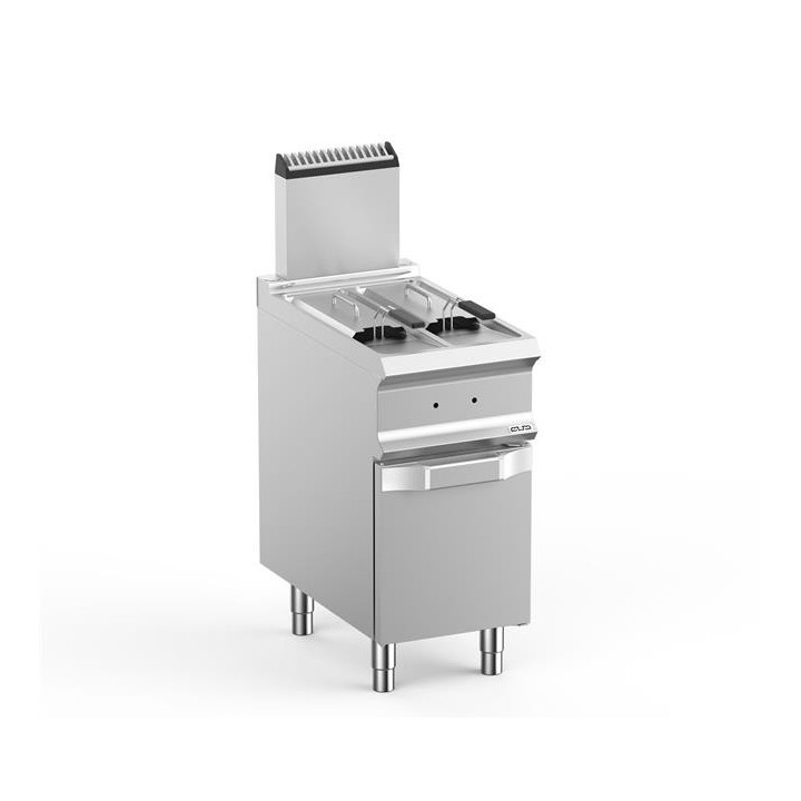 Frytownica gazowa 2x7l z szafką linia DominaPro 700 