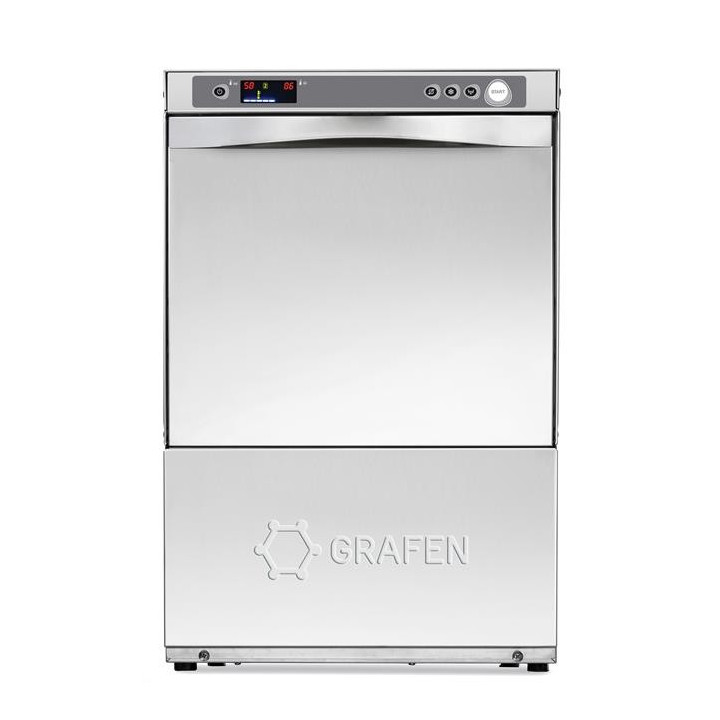 Zmywarka do naczyń GS40E DDE PS, 40 x 40 dozownikiem detergentu, pompą spustową, elektroniczna