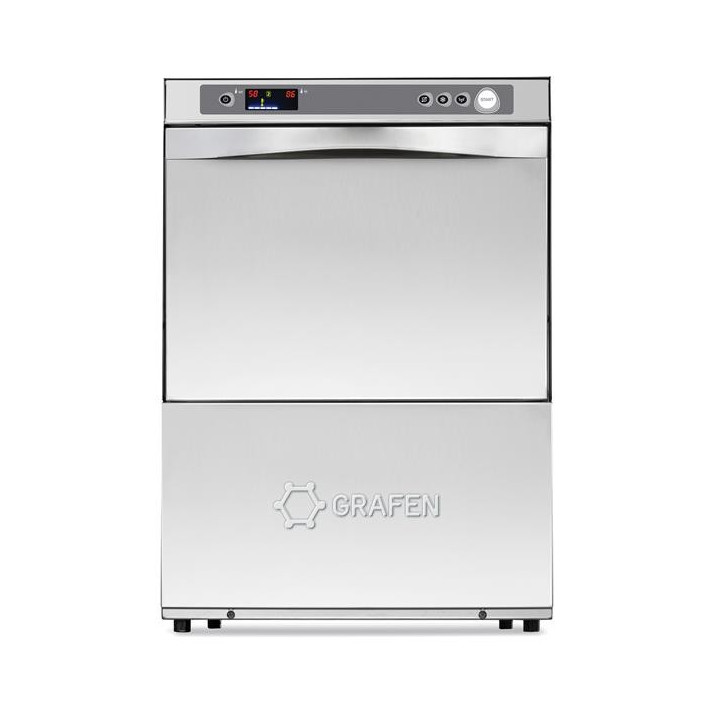 Zmywarka do naczyń GS50E DDE PS PAP, 50 x 50 z dozownikiem detergentu, pompą spustową, pompą wspomagającą płukanie, elektroniczn